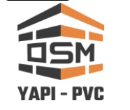 OSM YAPI PVC AKSESUAR 